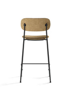 Fully Upholstered Counter Chair ¨C Wide Back, Stackable Steel Frame