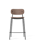 Fully Upholstered Counter Chair ¨C Wide Back, Stackable Steel Frame
