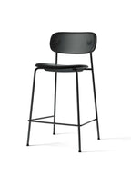 Fully Upholstered Counter Chair ¨C Wide Back, Stackable Steel Frame