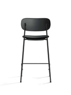 Fully Upholstered Counter Chair ¨C Wide Back, Stackable Steel Frame