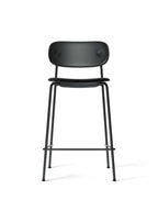 Fully Upholstered Counter Chair ¨C Wide Back, Stackable Steel Frame