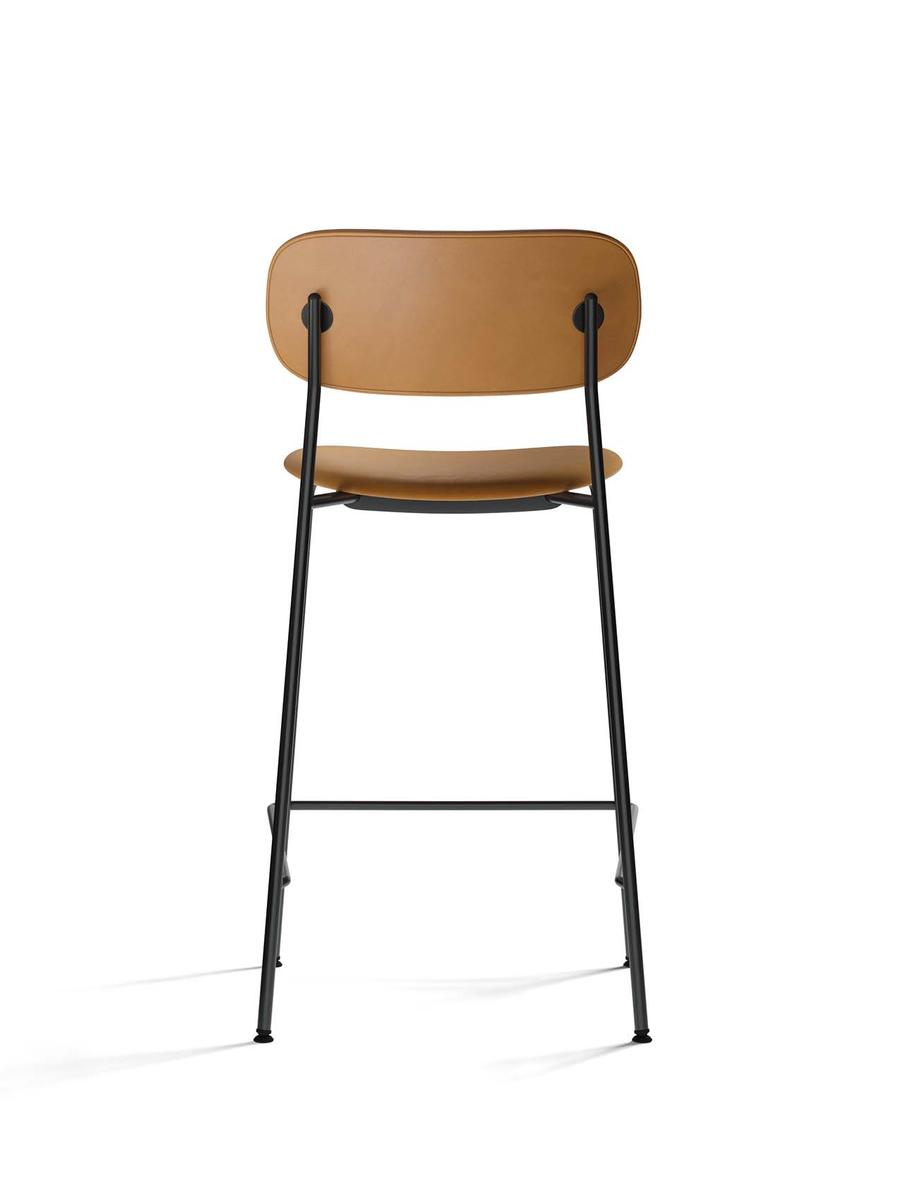Fully Upholstered Counter Chair ¨C Wide Back, Stackable Steel Frame