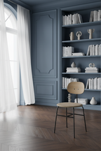 Dining Chair Plus, Upholstered Seat ¨C Veneer Back, Extended Backrest