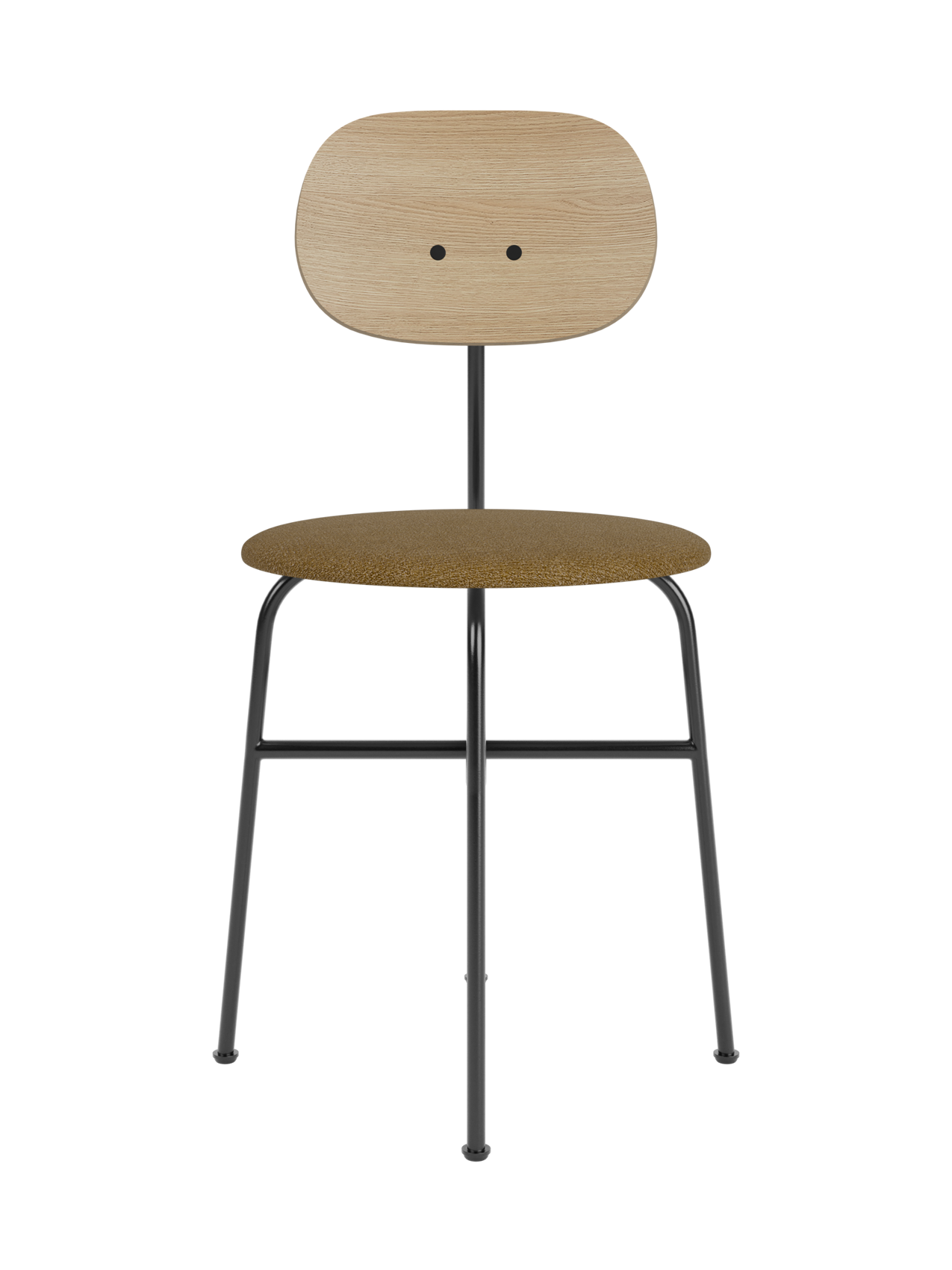Dining Chair Plus, Upholstered Seat ¨C Veneer Back, Extended Backrest