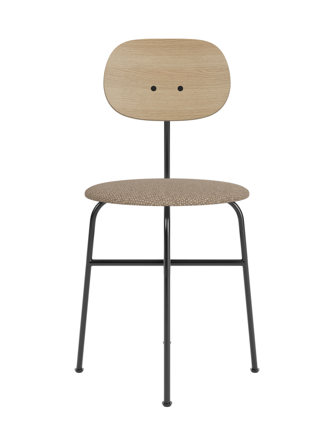Dining Chair Plus, Upholstered Seat ¨C Veneer Back, Extended Backrest
