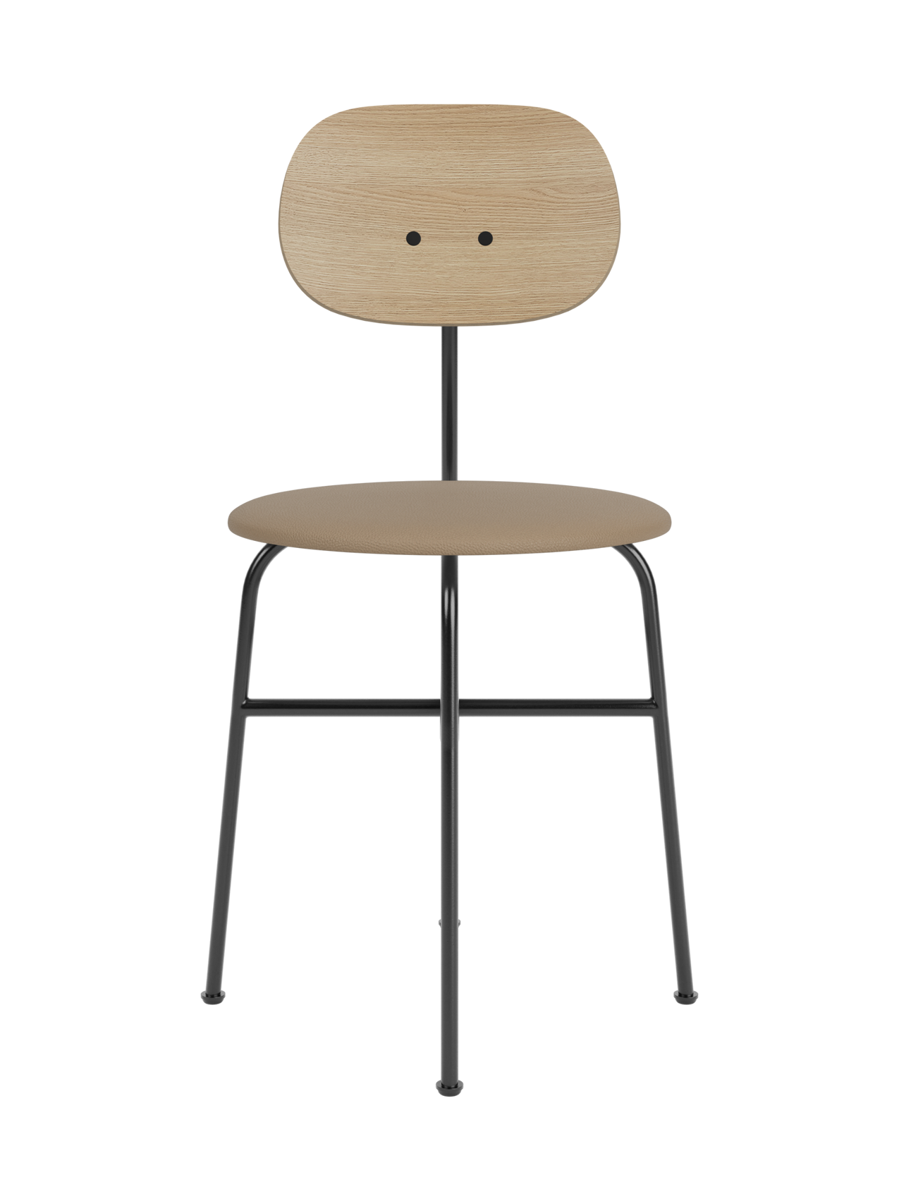 Dining Chair Plus, Upholstered Seat ¨C Veneer Back, Extended Backrest
