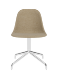 Swivel Side Dining Chair, Polished Aluminium Star Base ¨C 25mm Foam
