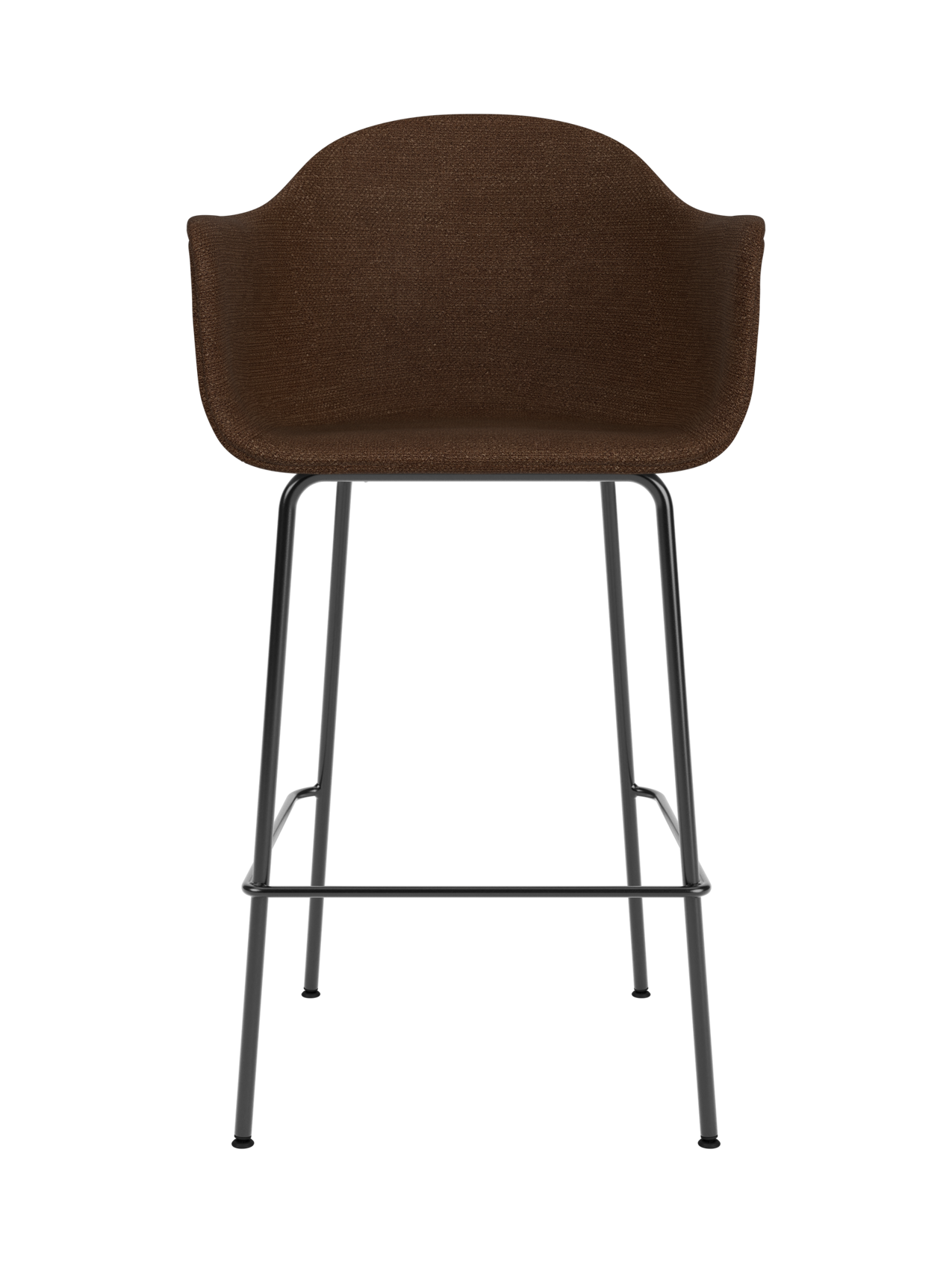 Upholstered Bar Chair ¨C Geometric Steel Base, 25mm Foam Seat