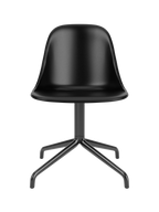 Swivel Side Dining Chair, Black Star Base ¨C 25mm Foam Seat