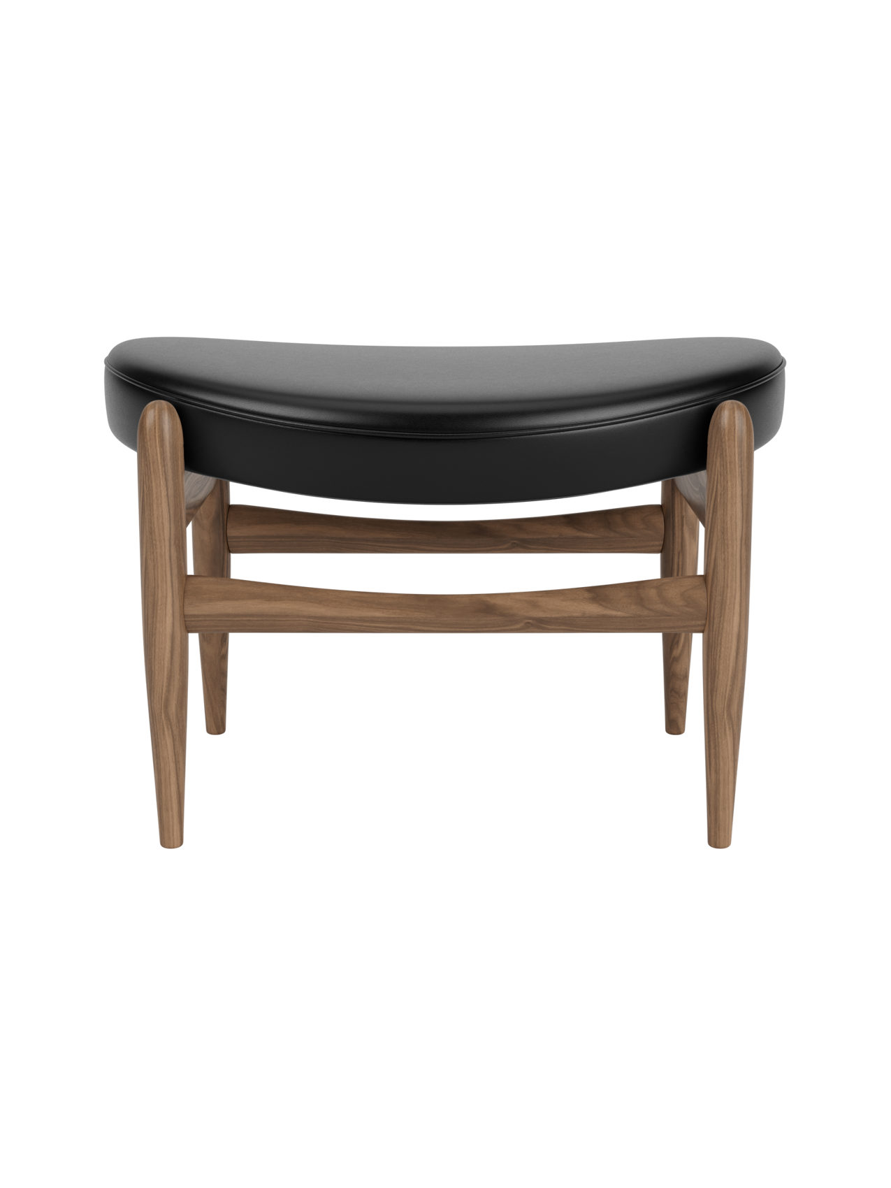 Classic Ottoman Pairs with Lounge Chair, Danish Modern Design