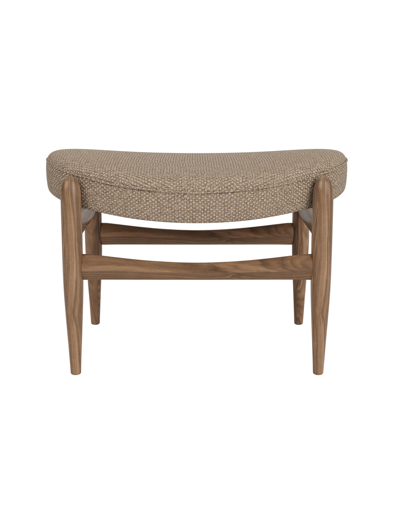 Classic Ottoman Pairs with Lounge Chair, Danish Modern Design