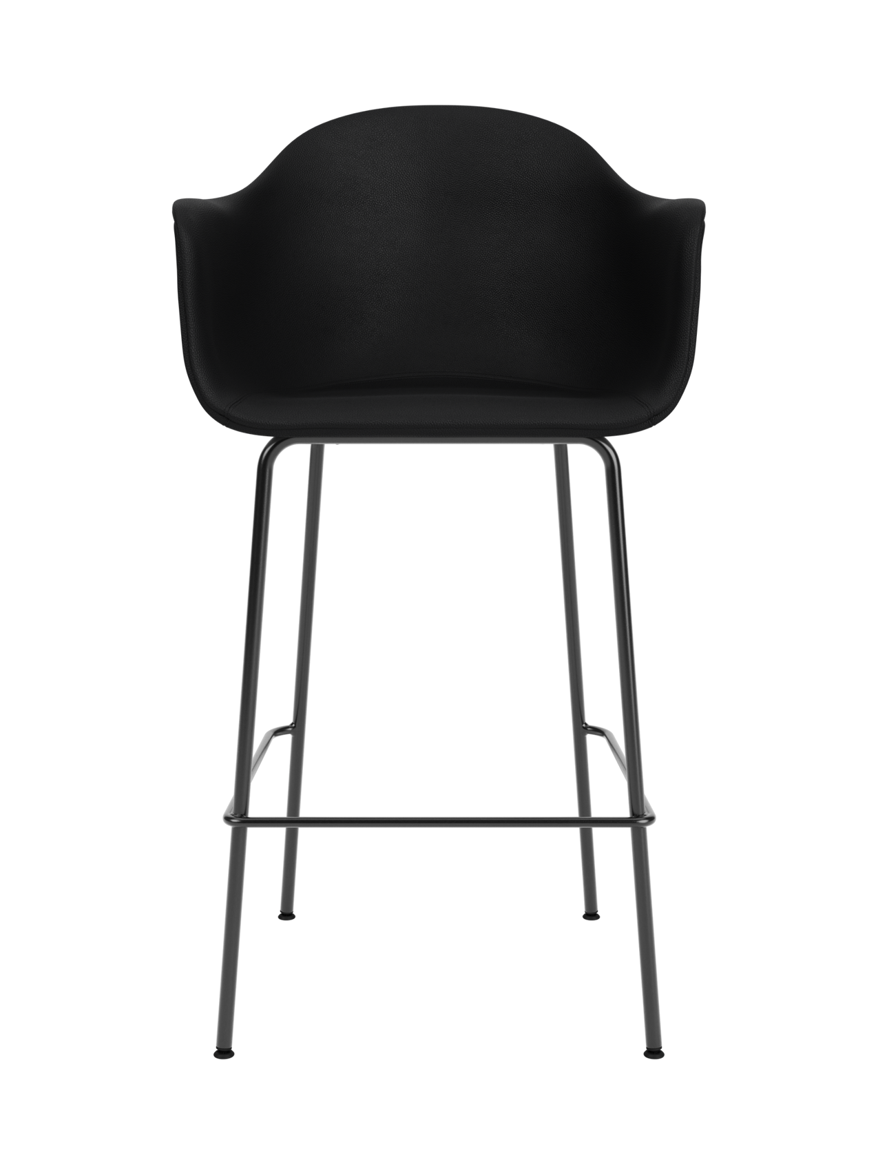Upholstered Bar Chair ¨C Geometric Steel Base, 25mm Foam Seat