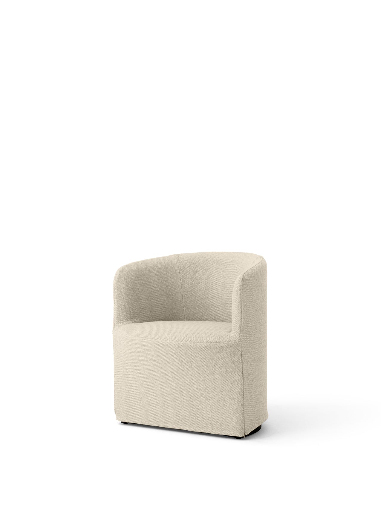Washable Loose Cover for Club Chair Wool-Blend Boucl, 3 Neutrals