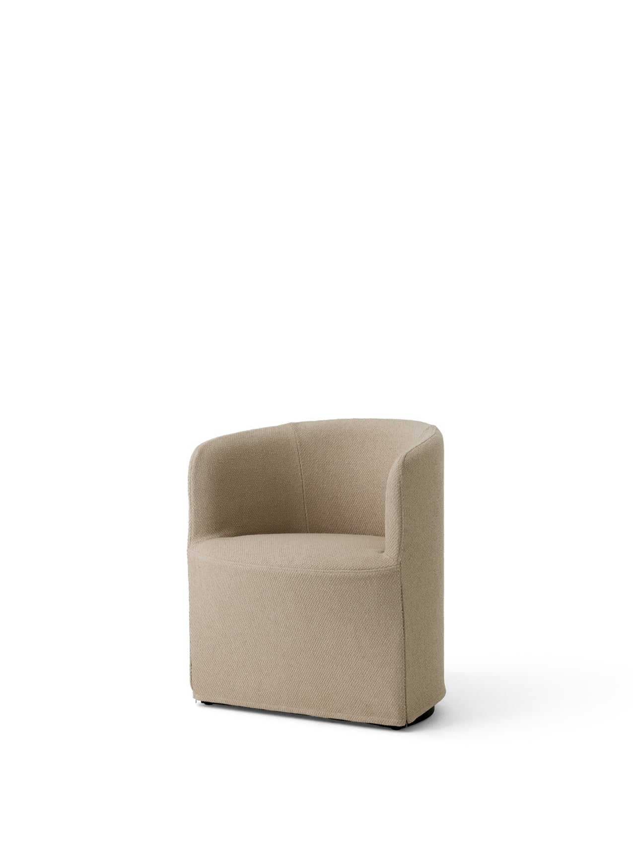 Washable Loose Cover for Club Chair Wool-Blend Boucl, 3 Neutrals