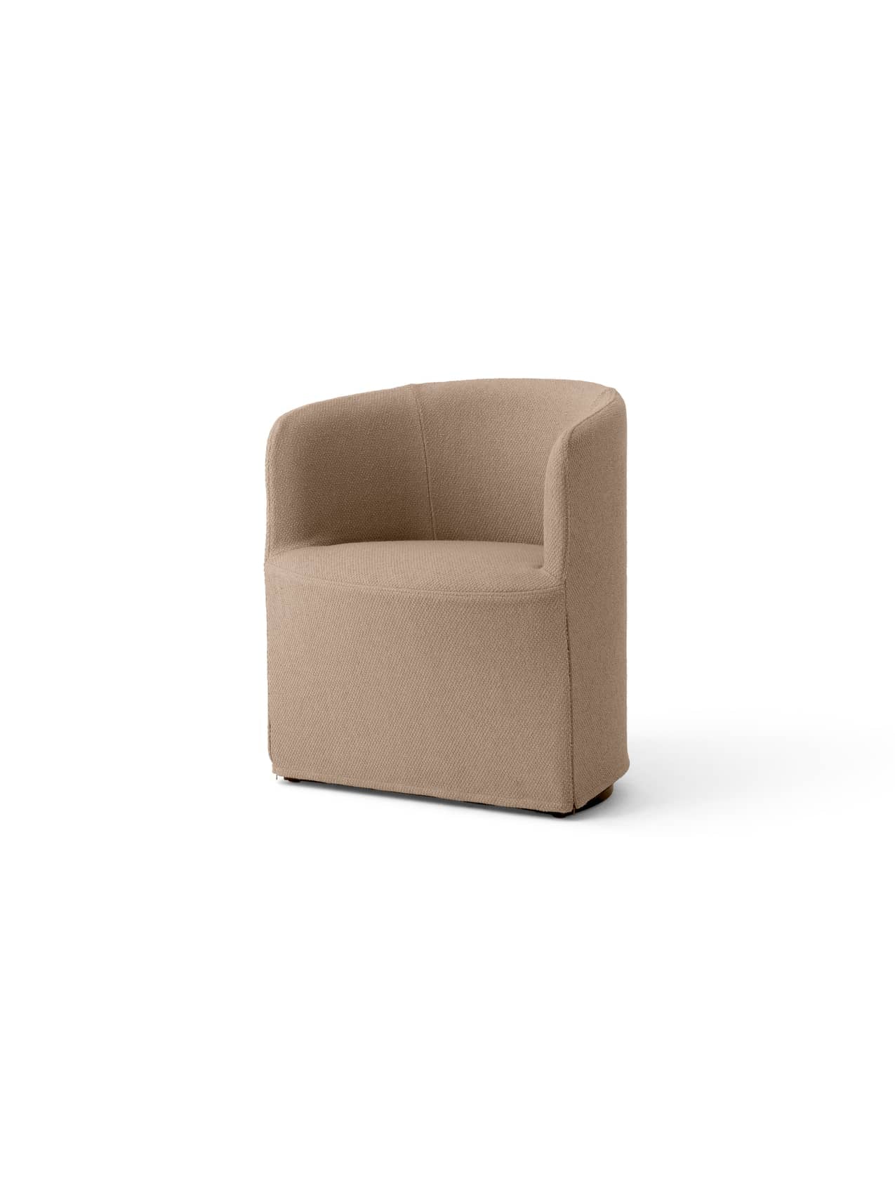Washable Loose Cover for Club Chair Wool-Blend Boucl, 3 Neutrals