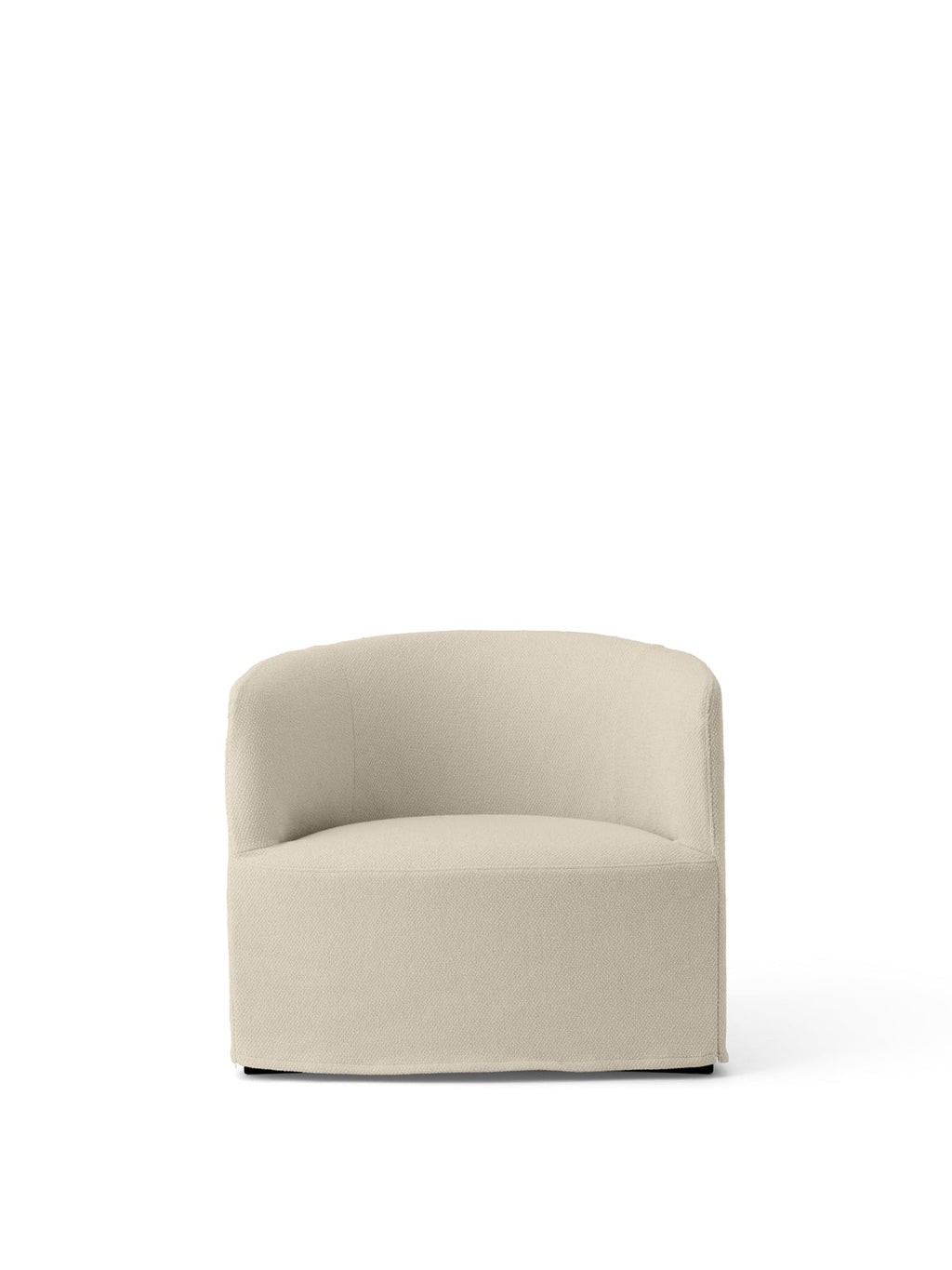 Washable Loose Cover for Lounge Chair Cotton-Wool Boucl, 3 Neutrals