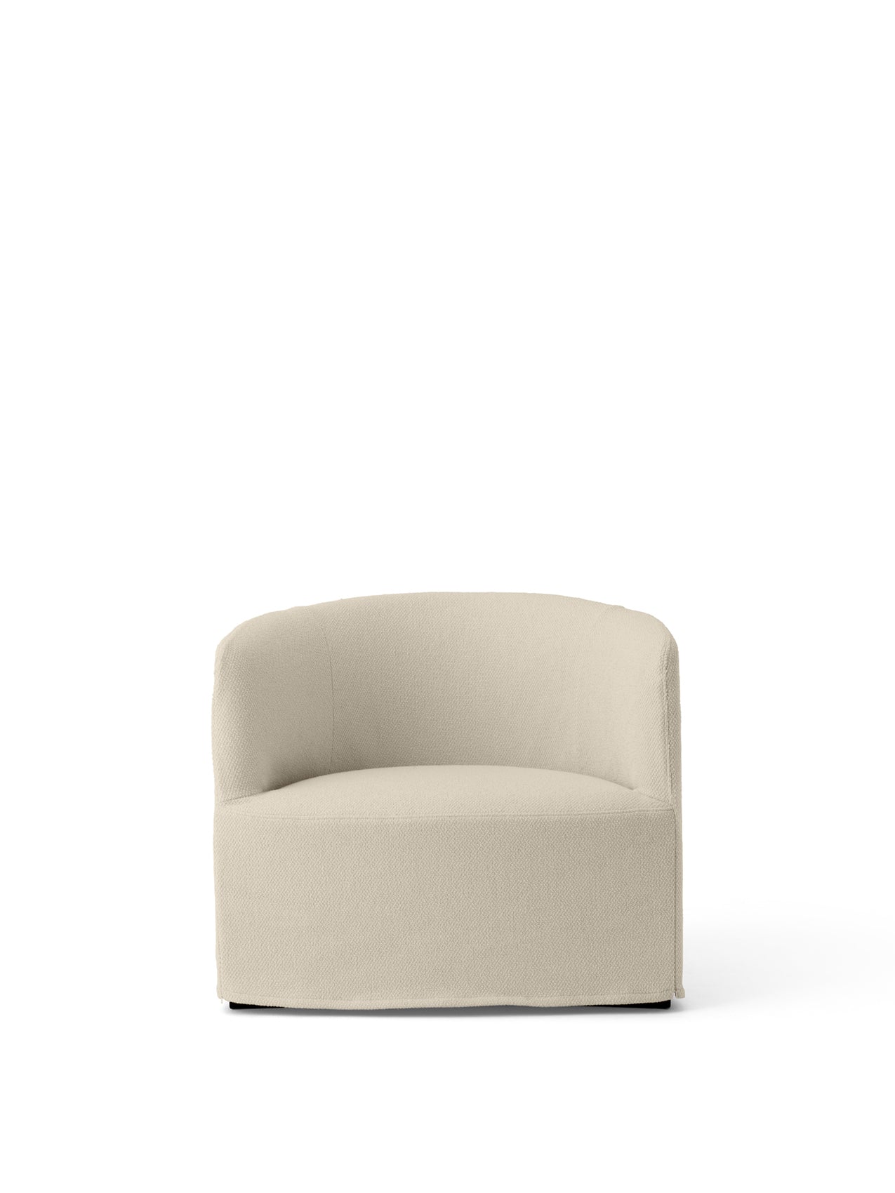 Lounge Chair with Washable Loose Cover Cotton-Wool Boucl, 3 Shades