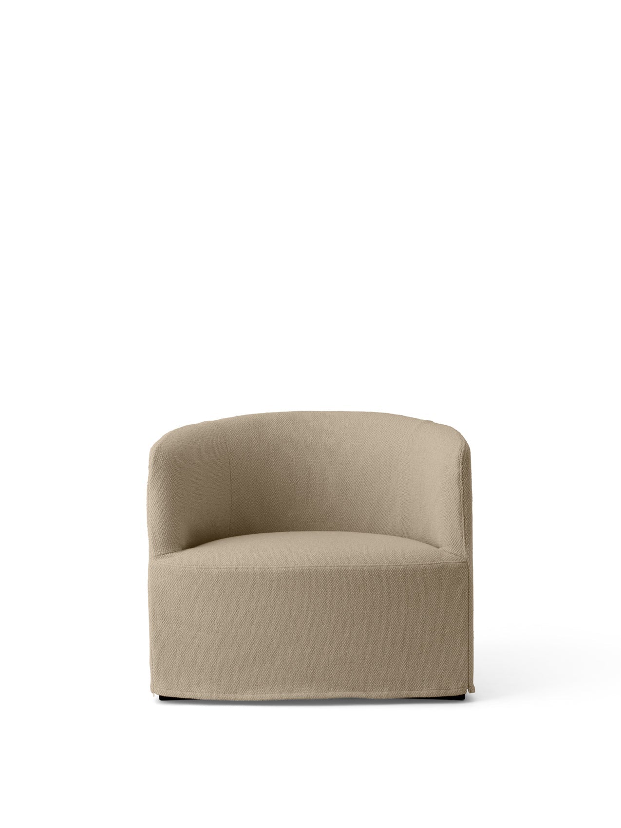 Lounge Chair with Washable Loose Cover Cotton-Wool Boucl, 3 Shades