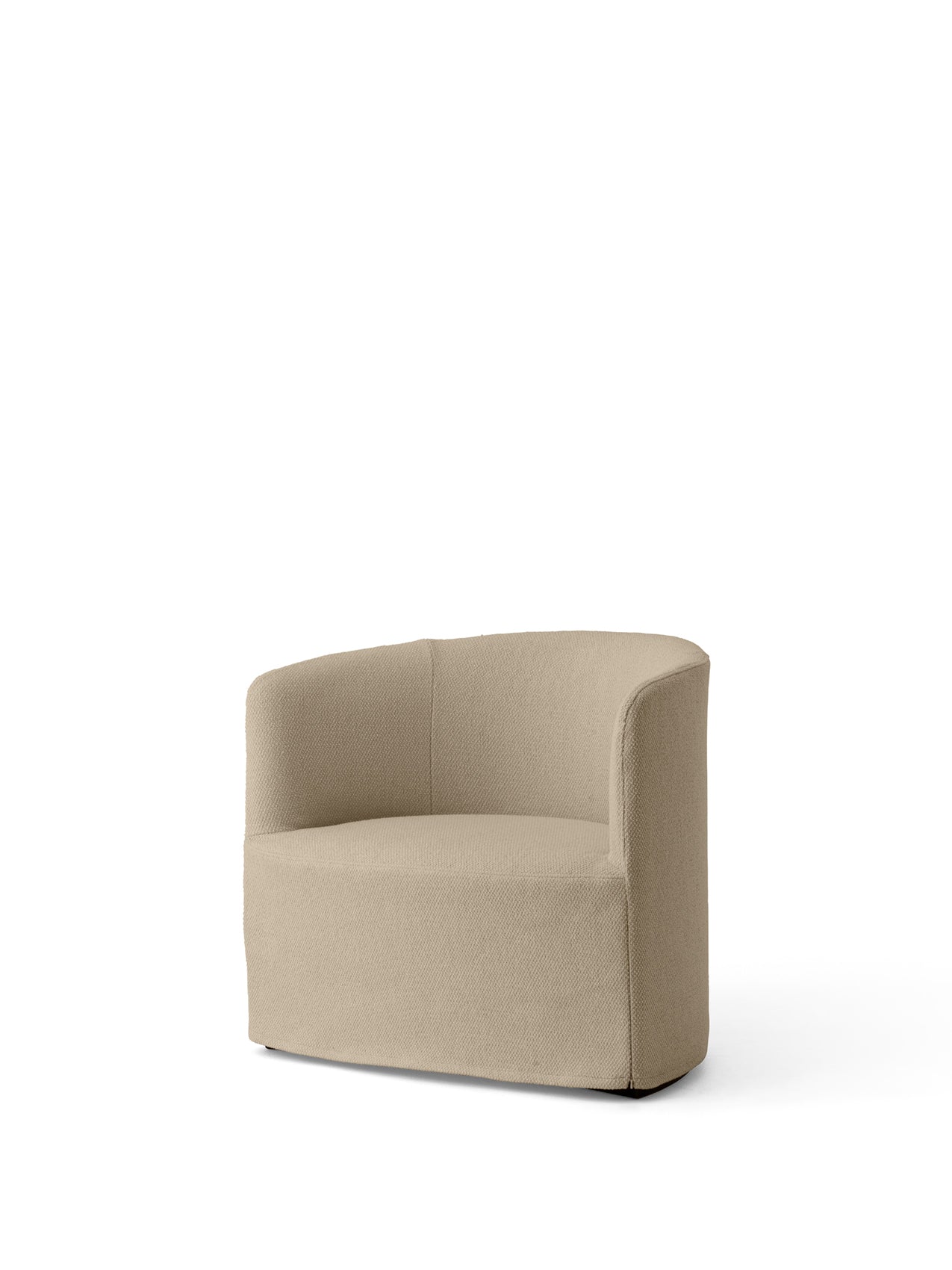 Lounge Chair with Washable Loose Cover Cotton-Wool Boucl, 3 Shades