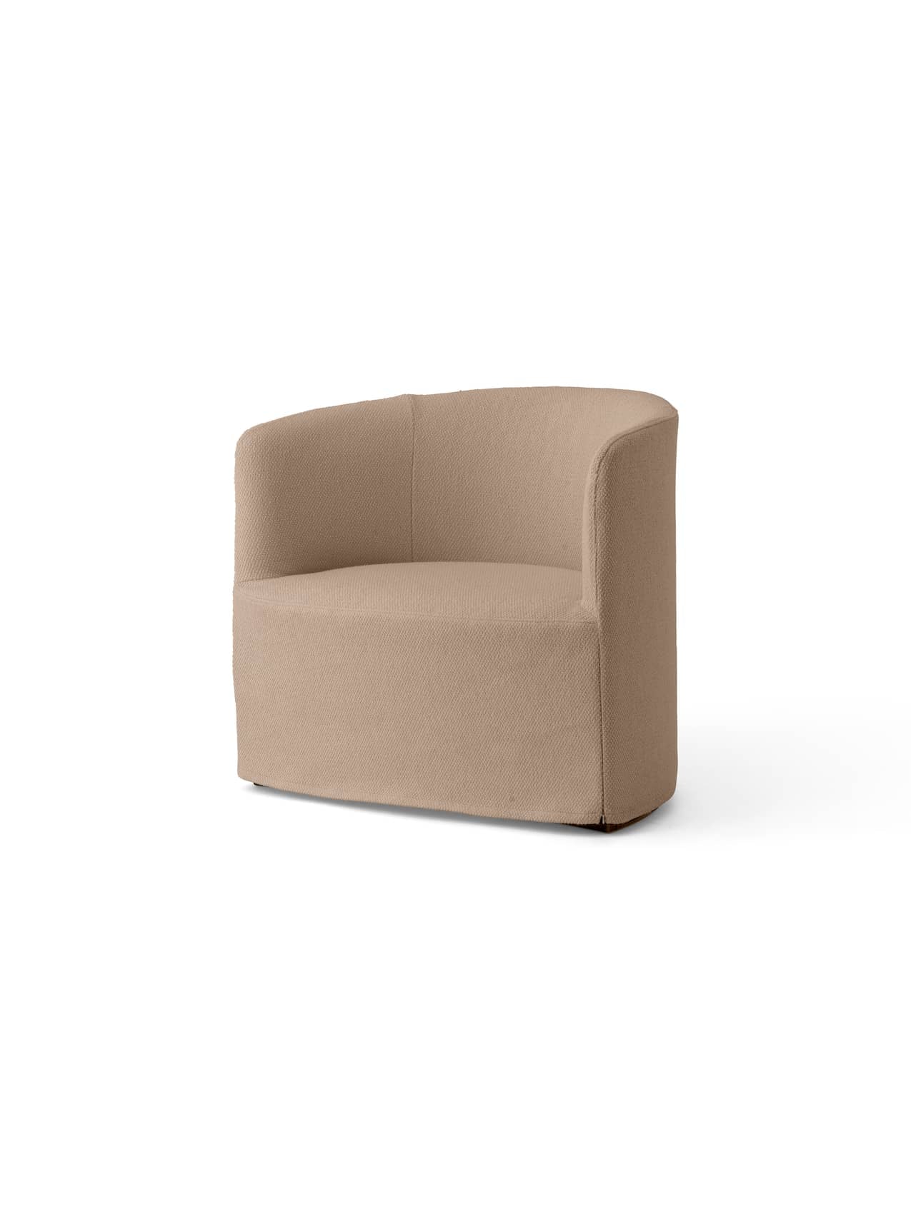 Lounge Chair with Washable Loose Cover Cotton-Wool Boucl, 3 Shades