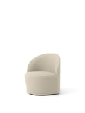 Washable Loose Cover for Swivel Lounge Chair Cotton-Wool Boucl