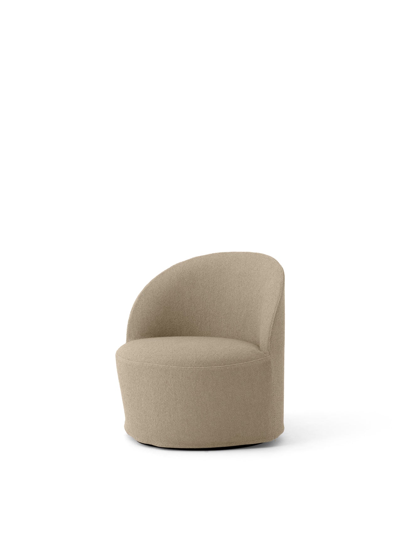 Washable Loose Cover for Swivel Lounge Chair Cotton-Wool Boucl