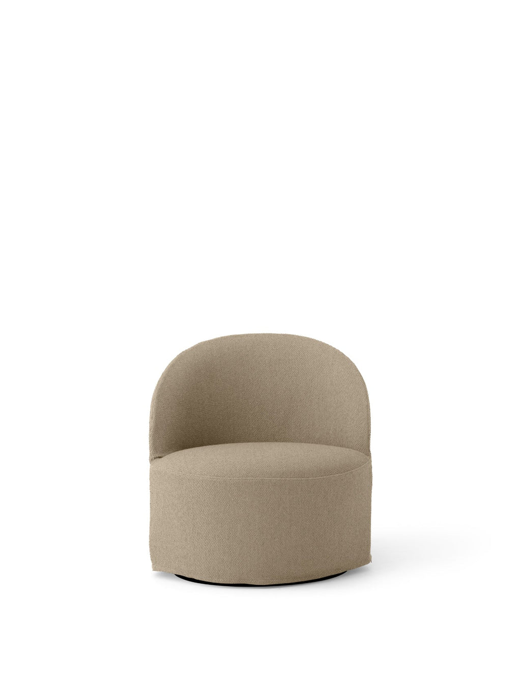 Washable Loose Cover for Swivel Lounge Chair Cotton-Wool Boucl