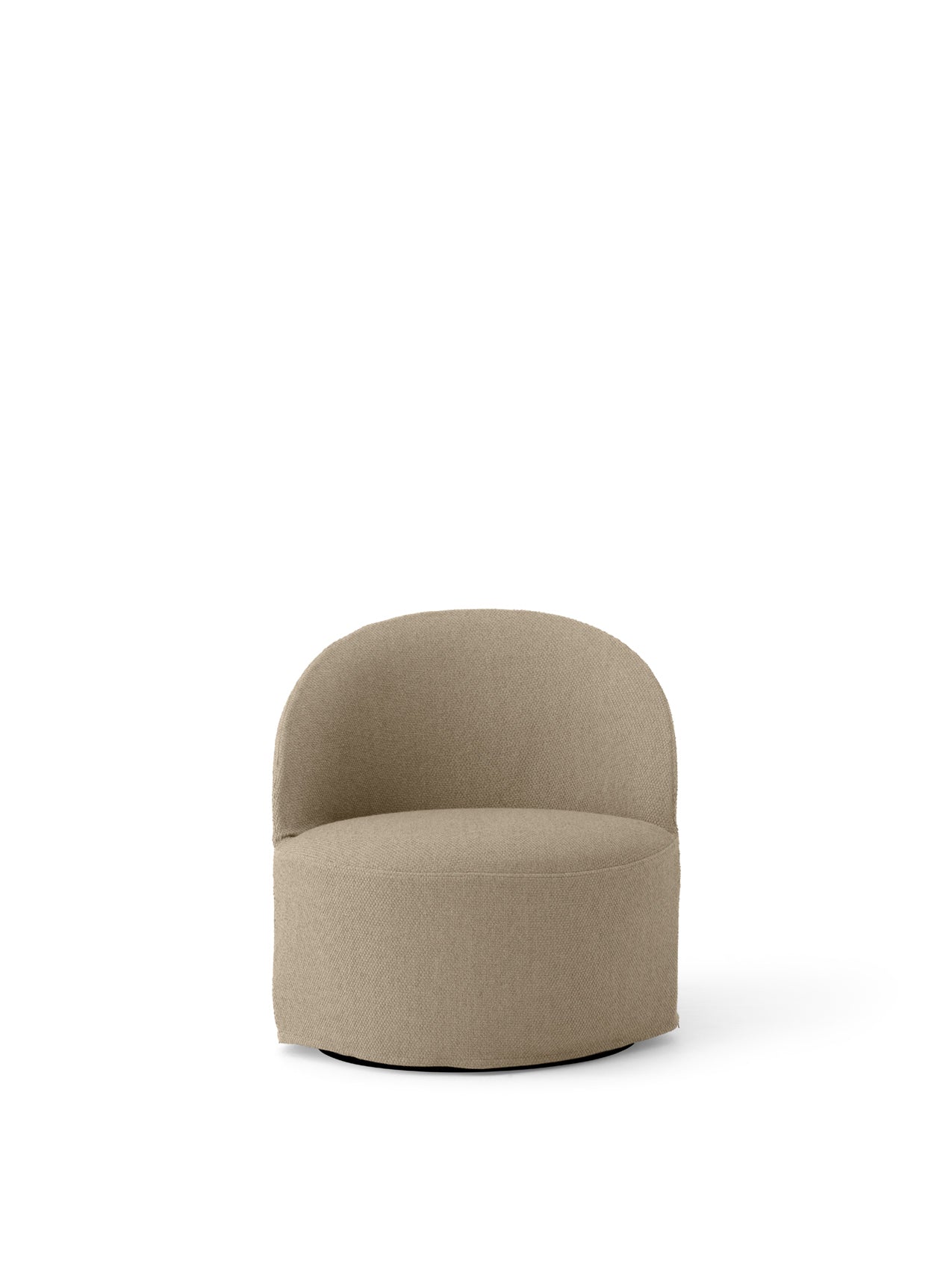 Washable Loose Cover for Swivel Lounge Chair Cotton-Wool Boucl