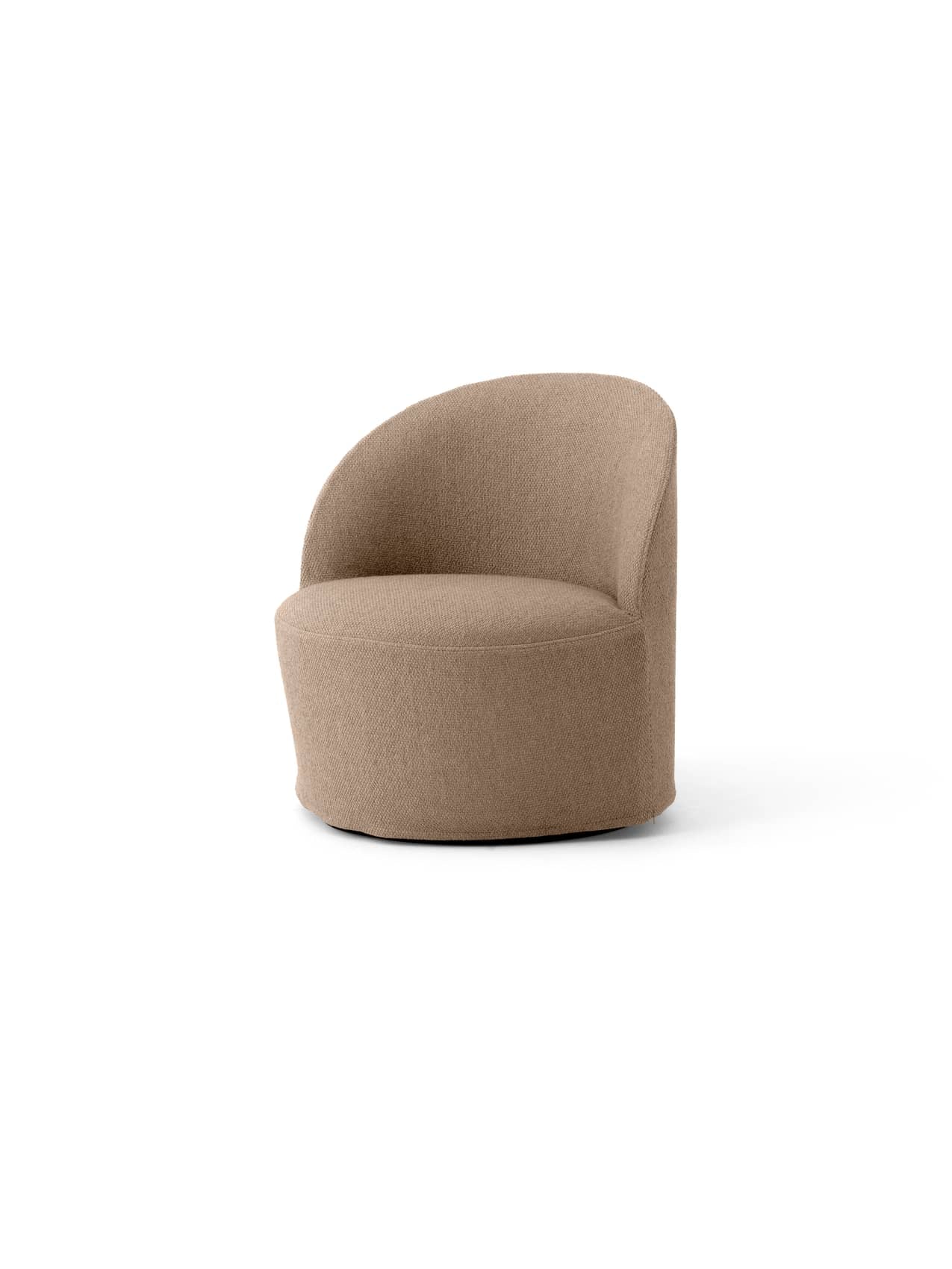 Washable Loose Cover for Swivel Lounge Chair Cotton-Wool Boucl