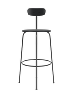 Bar Chair with Wood Veneer ¨C Minimalist 4-Leg Design for Kitchen Bars