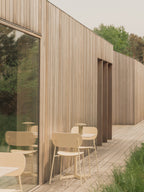 Outdoor Dining Chair in Recycled Plastic ¨C Stackable, Weather-Resistant