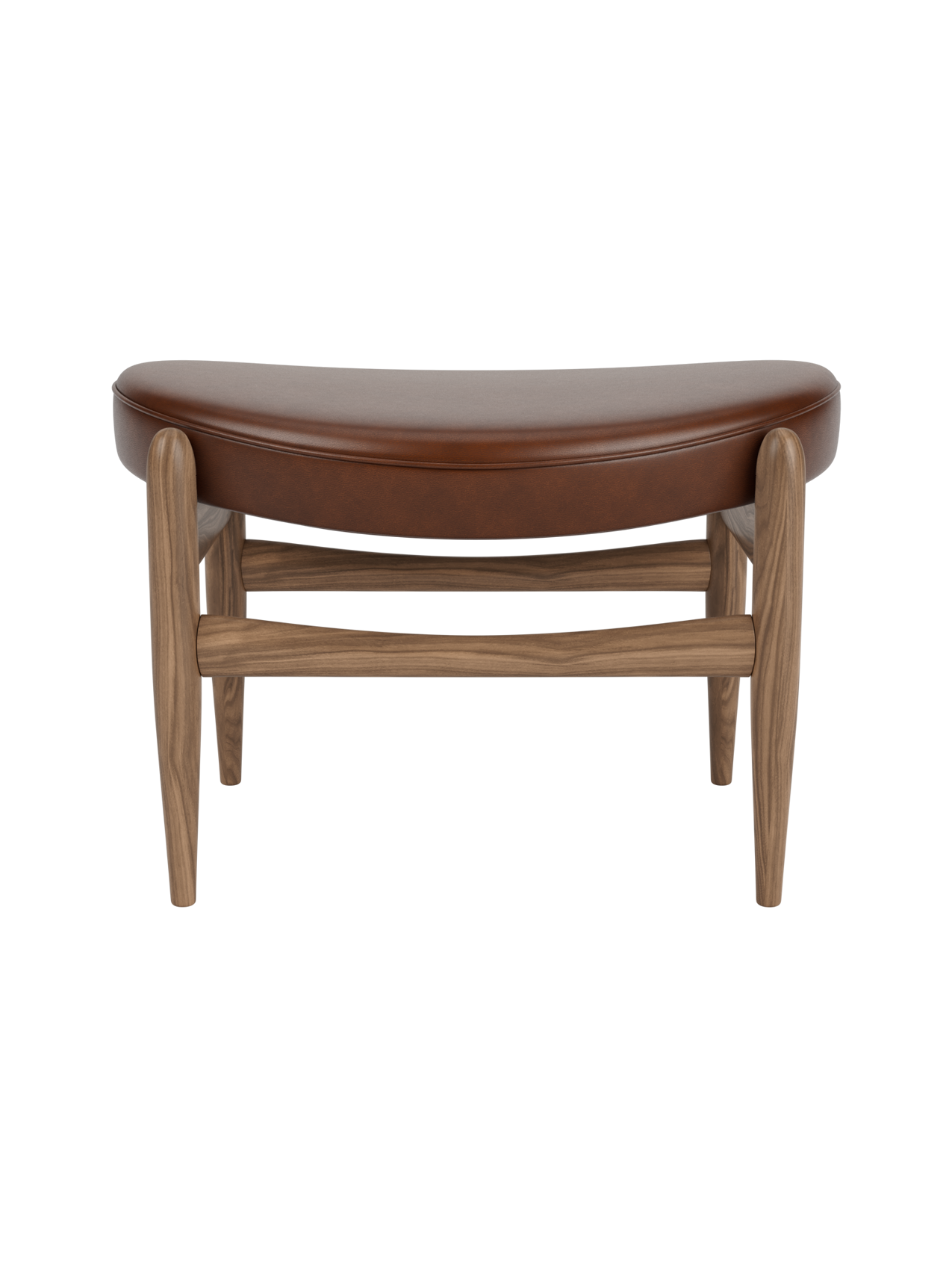Classic Ottoman Pairs with Lounge Chair, Danish Modern Design