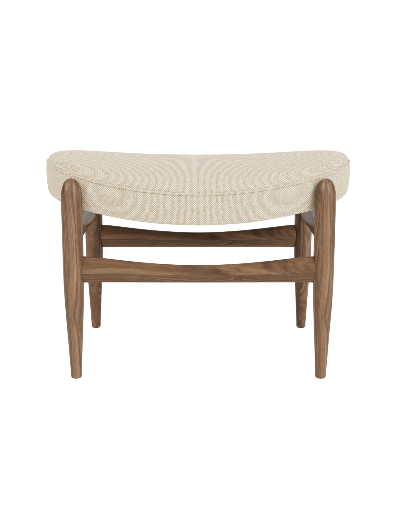 Classic Ottoman Pairs with Lounge Chair, Danish Modern Design