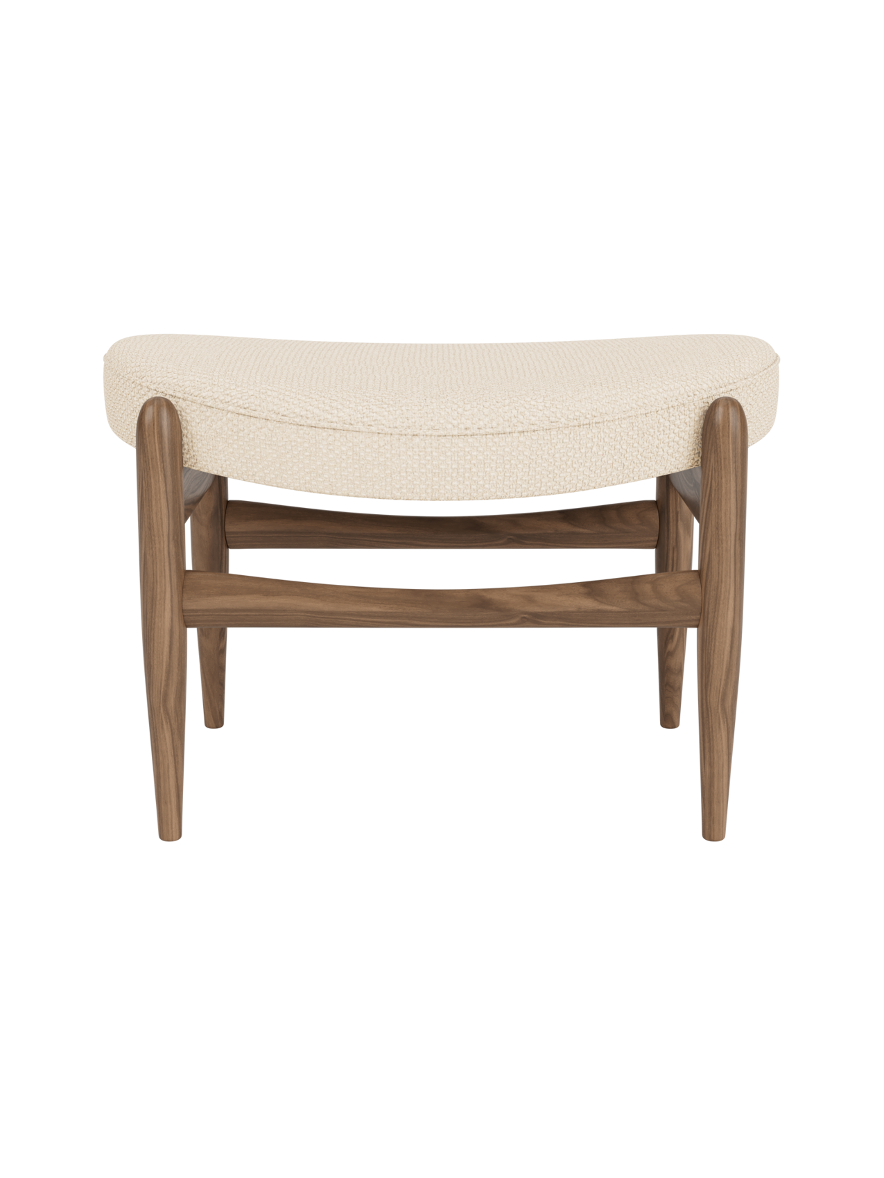 Classic Ottoman Pairs with Lounge Chair, Danish Modern Design