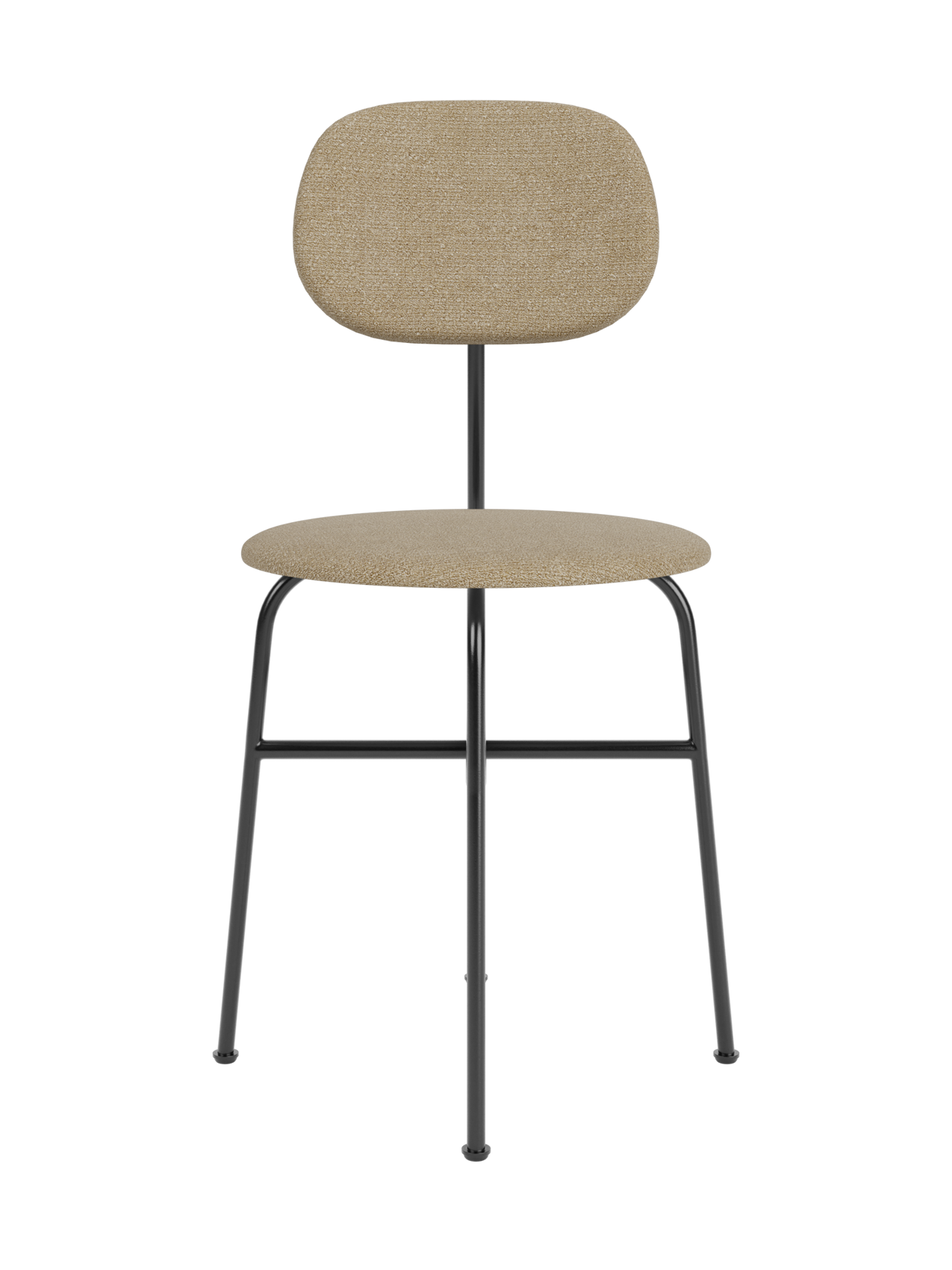 Fully Upholstered Dining Chair Plus ¨C Extended Backrest, Steel Frame
