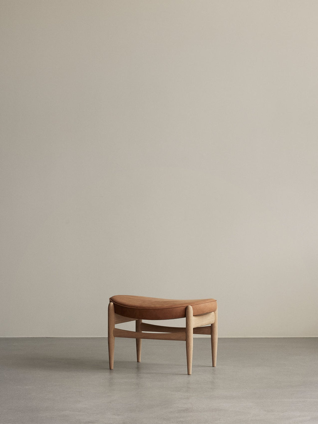 Classic Ottoman Pairs with Lounge Chair, Danish Modern Design