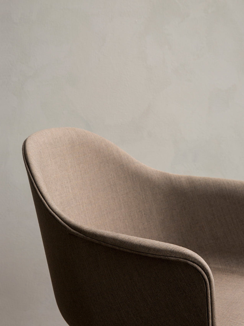 Upholstered Dining Chair, Black Steel Base ¨C High Back, 25mm Foam Seat