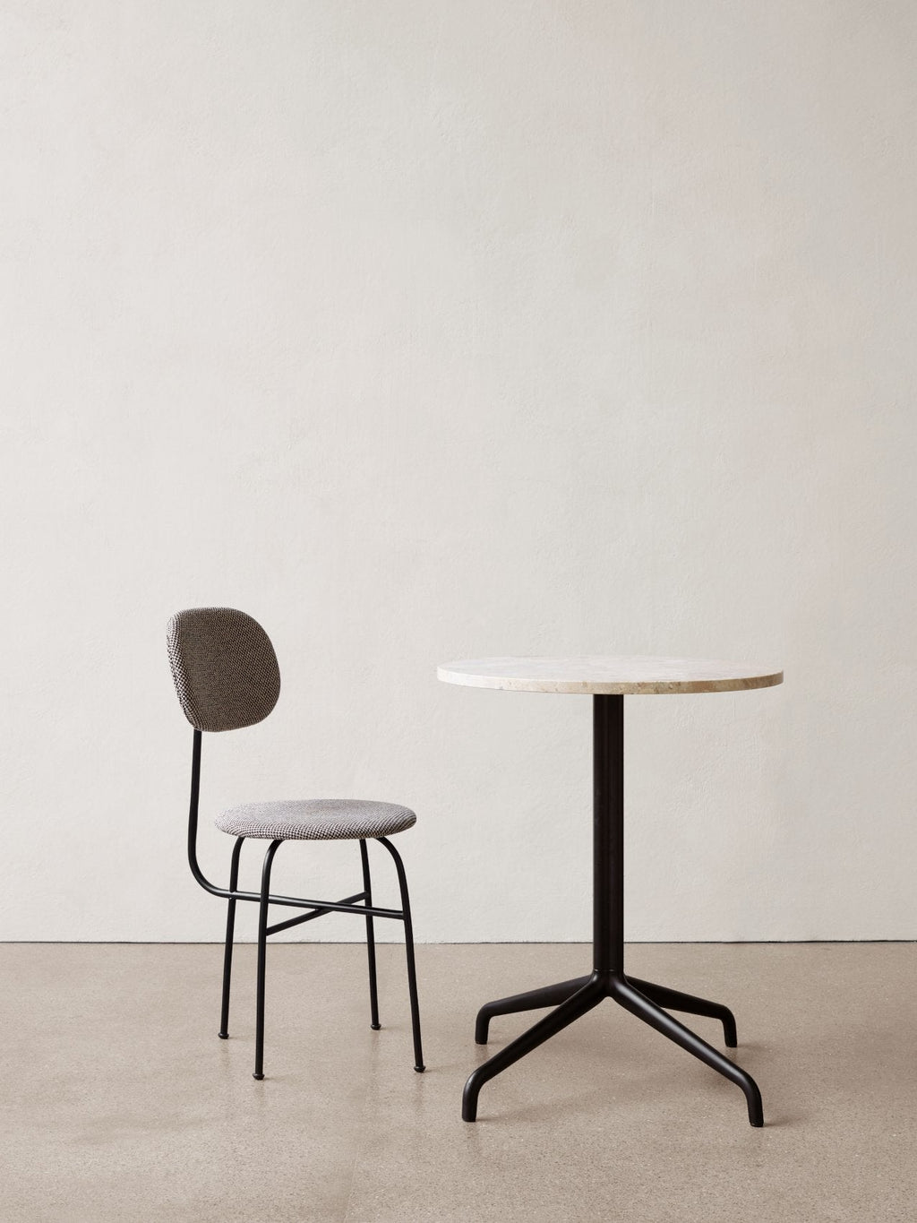 Fully Upholstered Dining Chair Plus ¨C Extended Backrest, Steel Frame