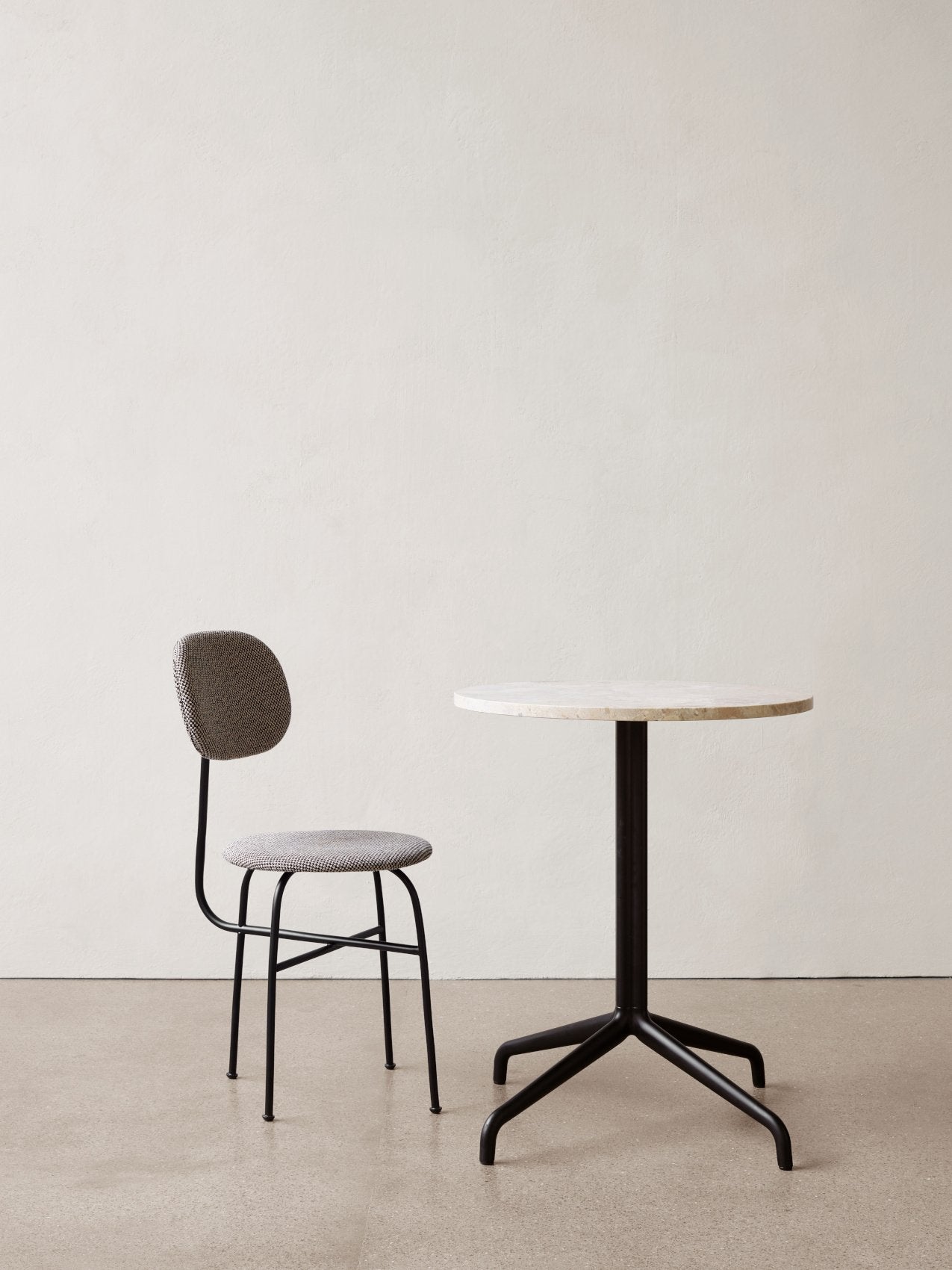 Fully Upholstered Dining Chair Plus ¨C Extended Backrest, Steel Frame