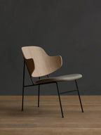 Lounge Chair Deep Low Seat, Curved Back, Mid-Century Design