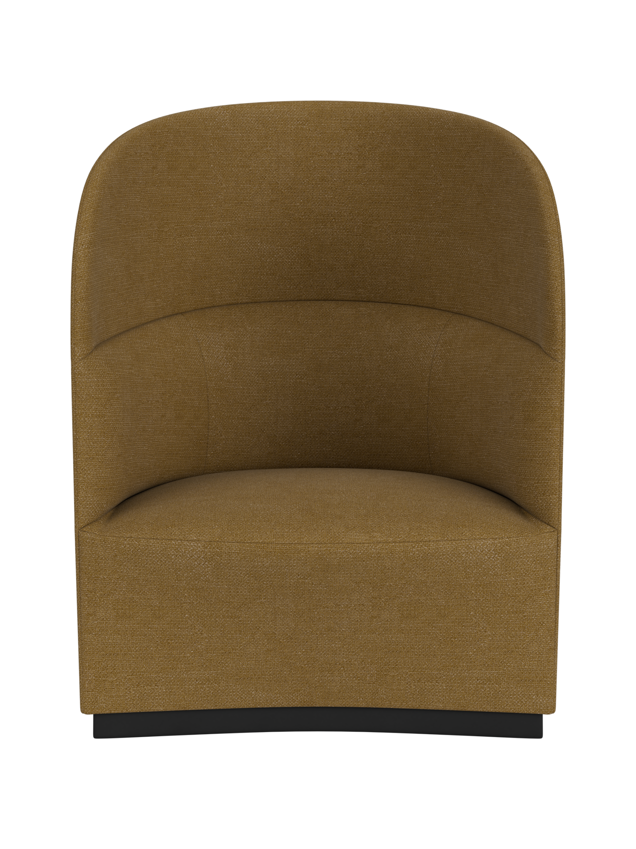 High Back Lounge Chair Geometric Silhouette, USB Port, Wide Low Seat