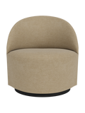 Lounge Chair with 190 Return Swivel Wide Low Seat, Plinth Base