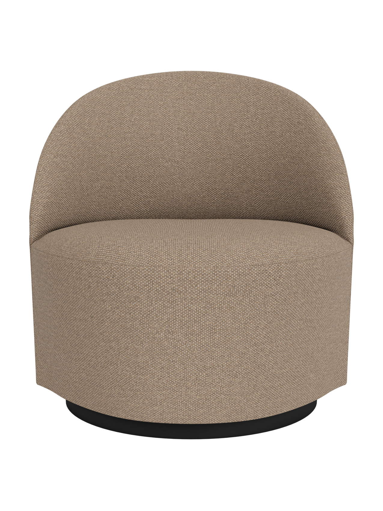 Lounge Chair with 190 Return Swivel Wide Low Seat, Plinth Base